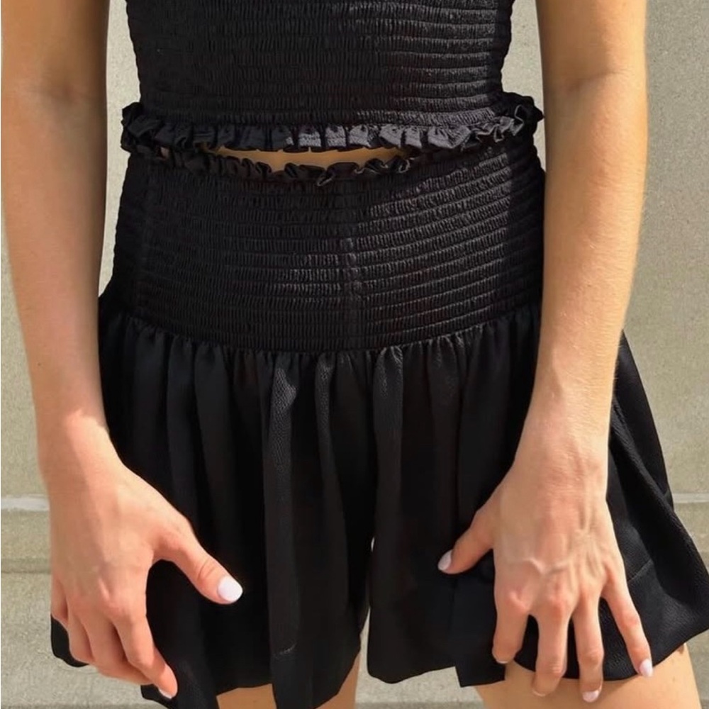 Black Koch shorts